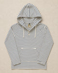 OCÉAN White/Navy Nautical Striped Hoodie (Limited)