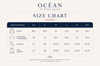 OCÉAN White/Navy Nautical Striped Hoodie (Limited)