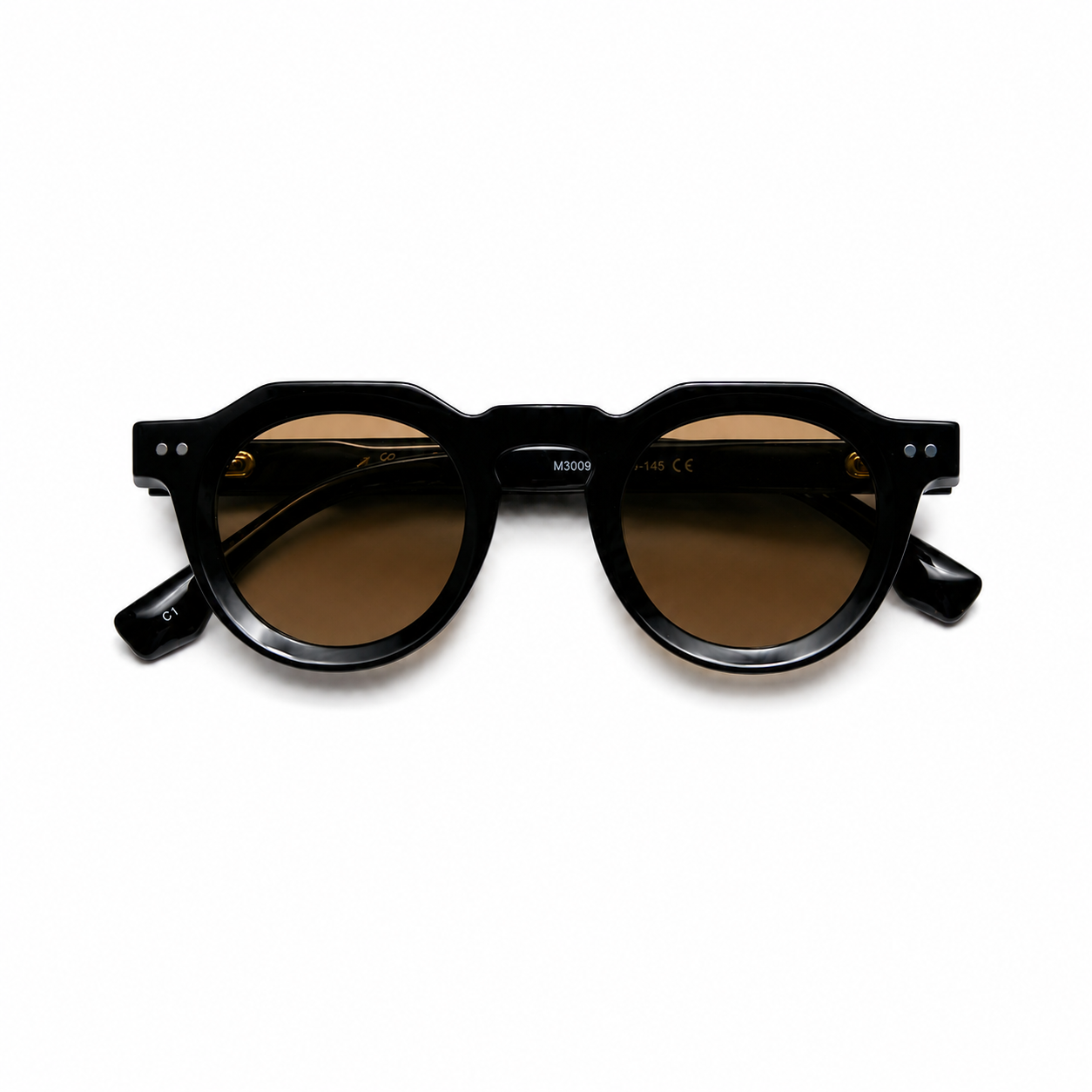 The Burkina Sunglasses | Black/Champagne | by Ethan Galvan