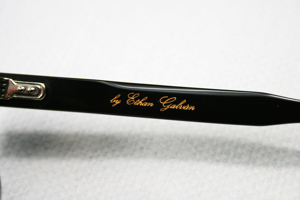 The Burkina Sunglasses | Black/Champagne | by Ethan Galvan (PREORDER)