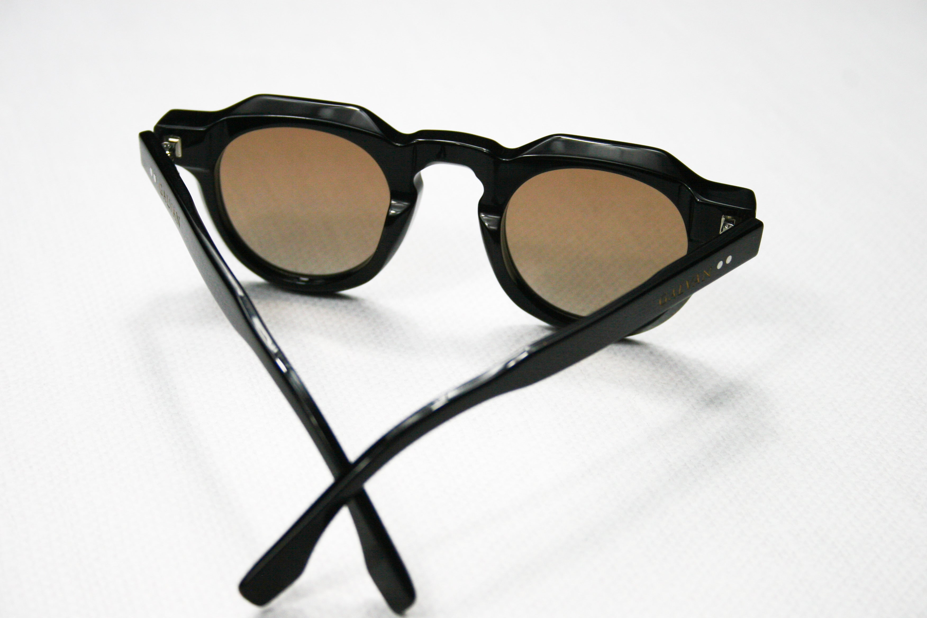 The Burkina Sunglasses | Black/Champagne | by Ethan Galvan (PREORDER)