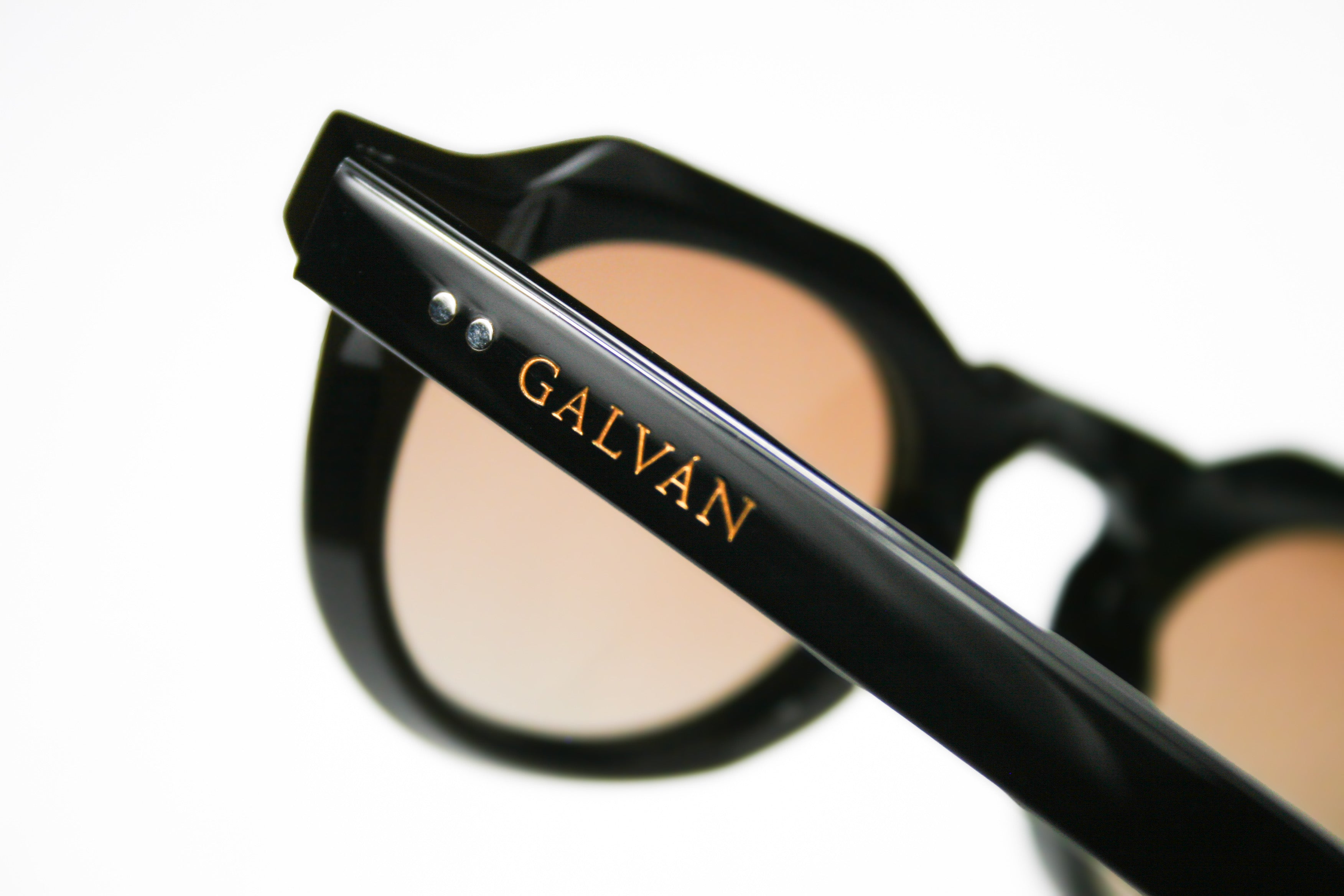 The Burkina Sunglasses | Black/Champagne | by Ethan Galvan (PREORDER)