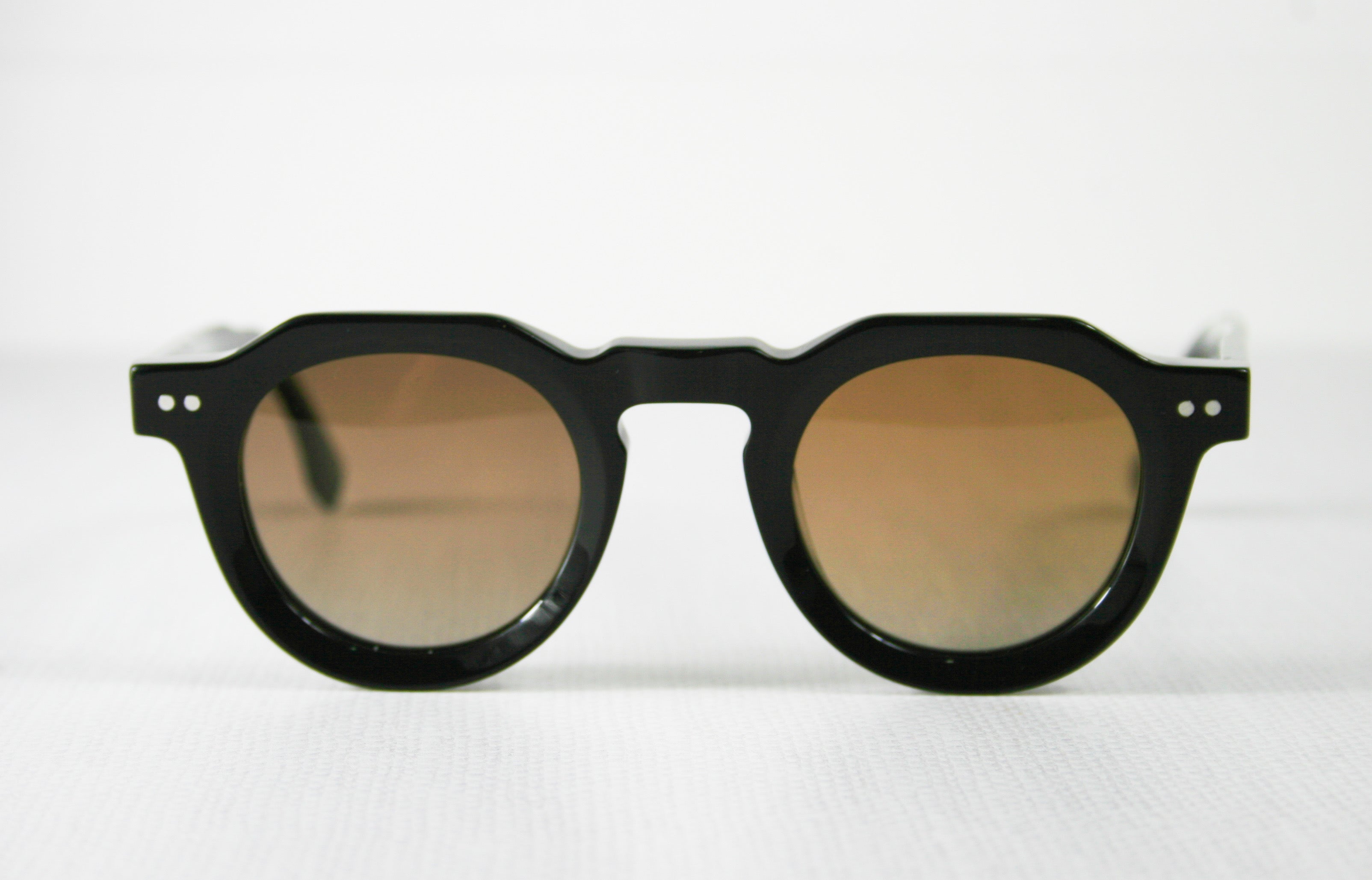 The Burkina Sunglasses | Black/Champagne | by Ethan Galvan (PREORDER)