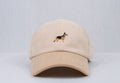 Crema/Beige Corduroy Baseball Cap by Ethan Galvan