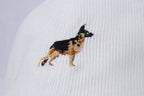 White Corduroy Baseball Cap by Ethan Galvan