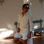 The Burkina Sunglasses | Black/Champagne | by Ethan Galvan