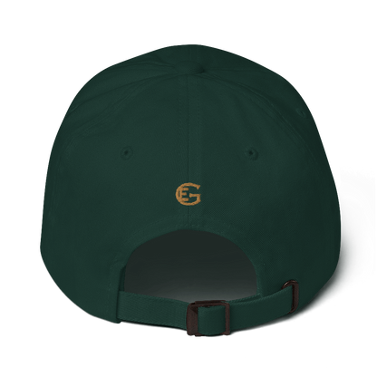 Spruce Green "Le Lune" Classic Unstructured Sports Cap by Ethan Galvan