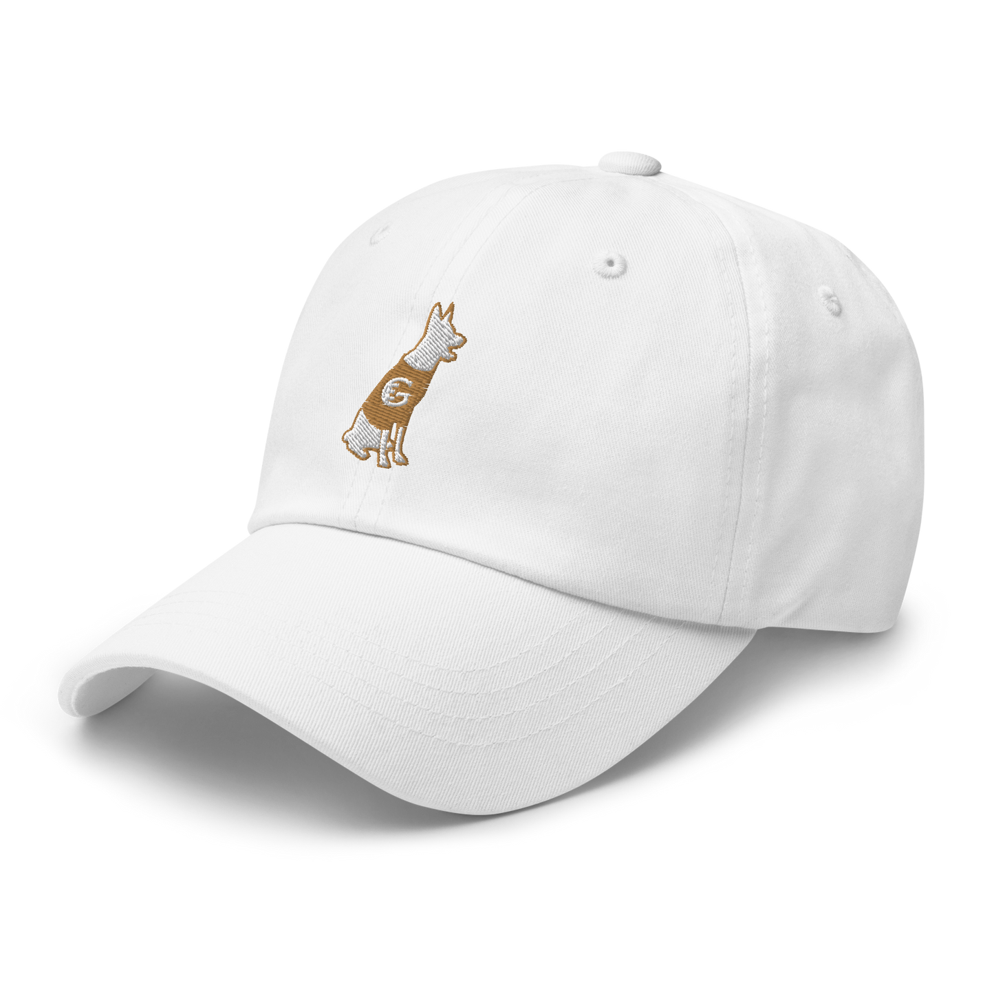 Porcelain White "Le Lune" Sports Cap by Ethan Galvan